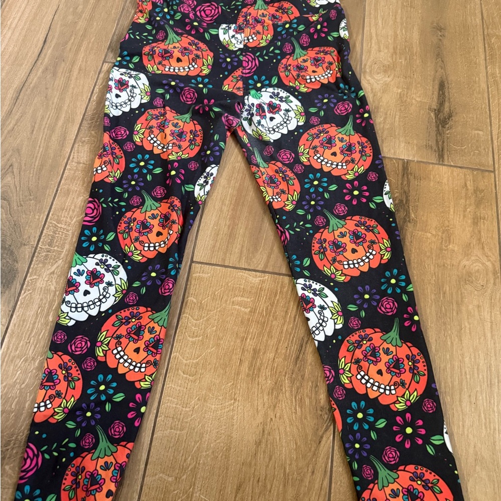 Colorful Halloween Kids Leggings
